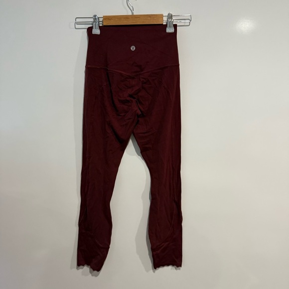 Lululemon Align Scalloped Hem High-Rise Pant 25"
Red Merlot - Picture 5 of 9